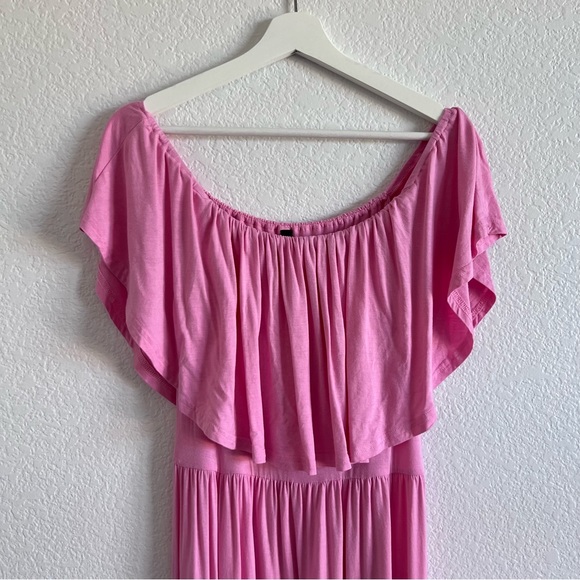 Maxi Dress | Pink | Size Large - Picture 3 of 10
